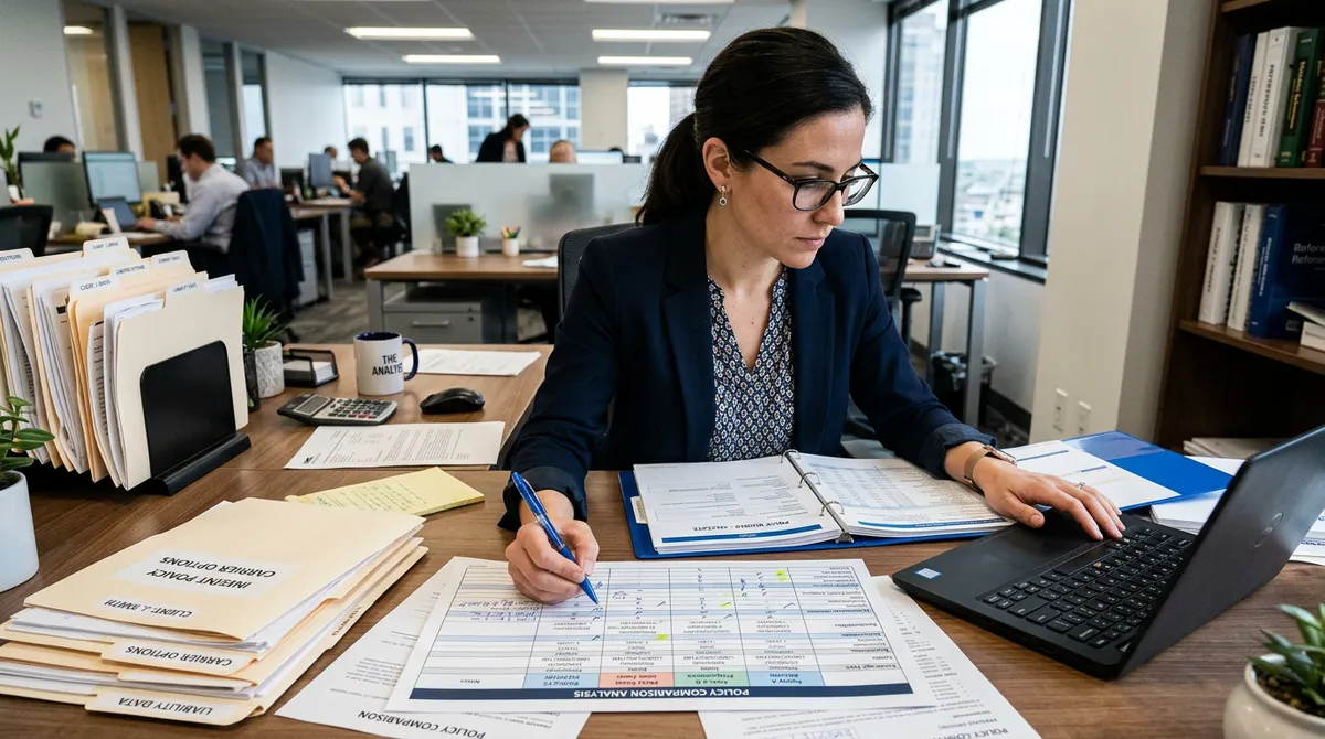 Отслеживание и анализ страховых материалов